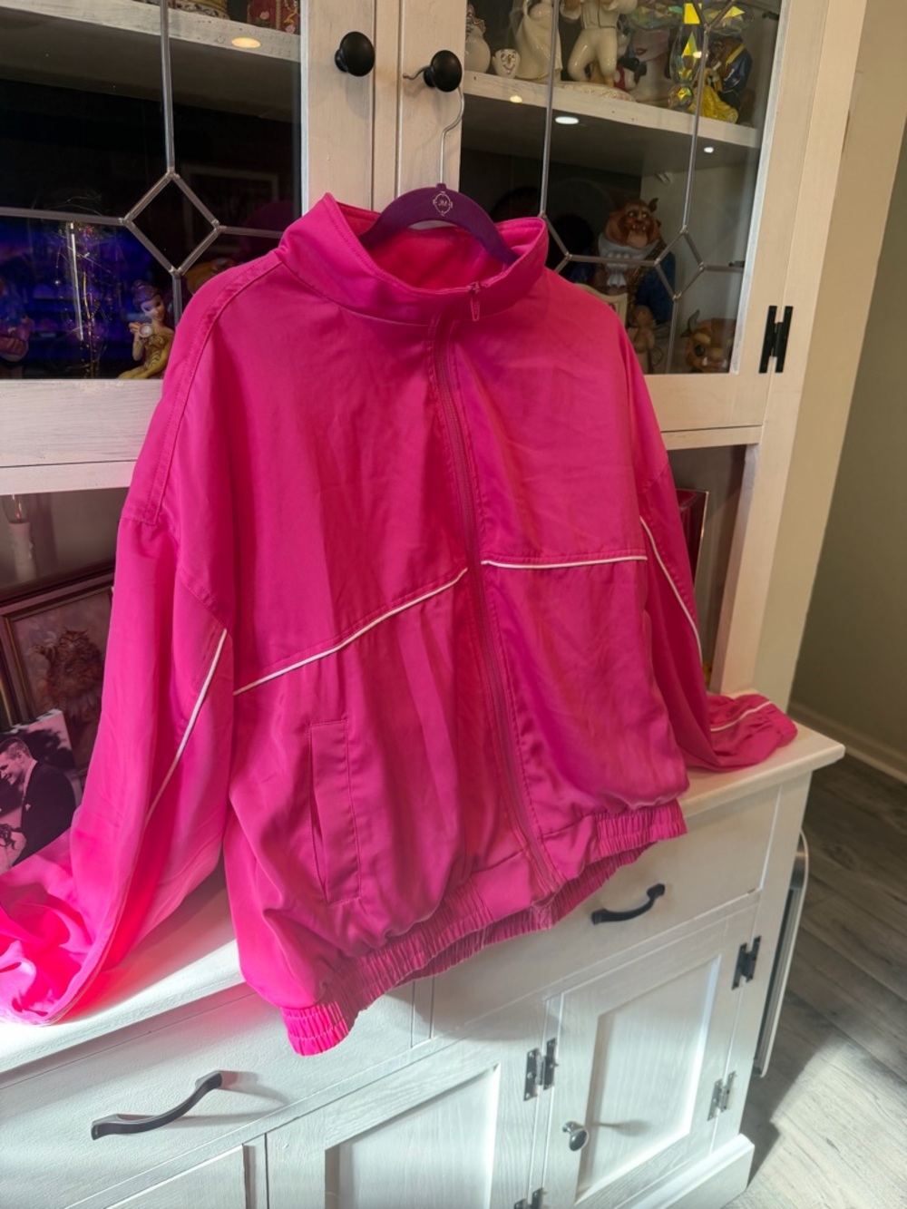 ACTA Windbreaker - Hot Pink XL - Picture 3 of 5